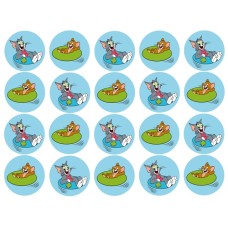 TTomJ22 Set 20 caketoppers Tom si Jerry